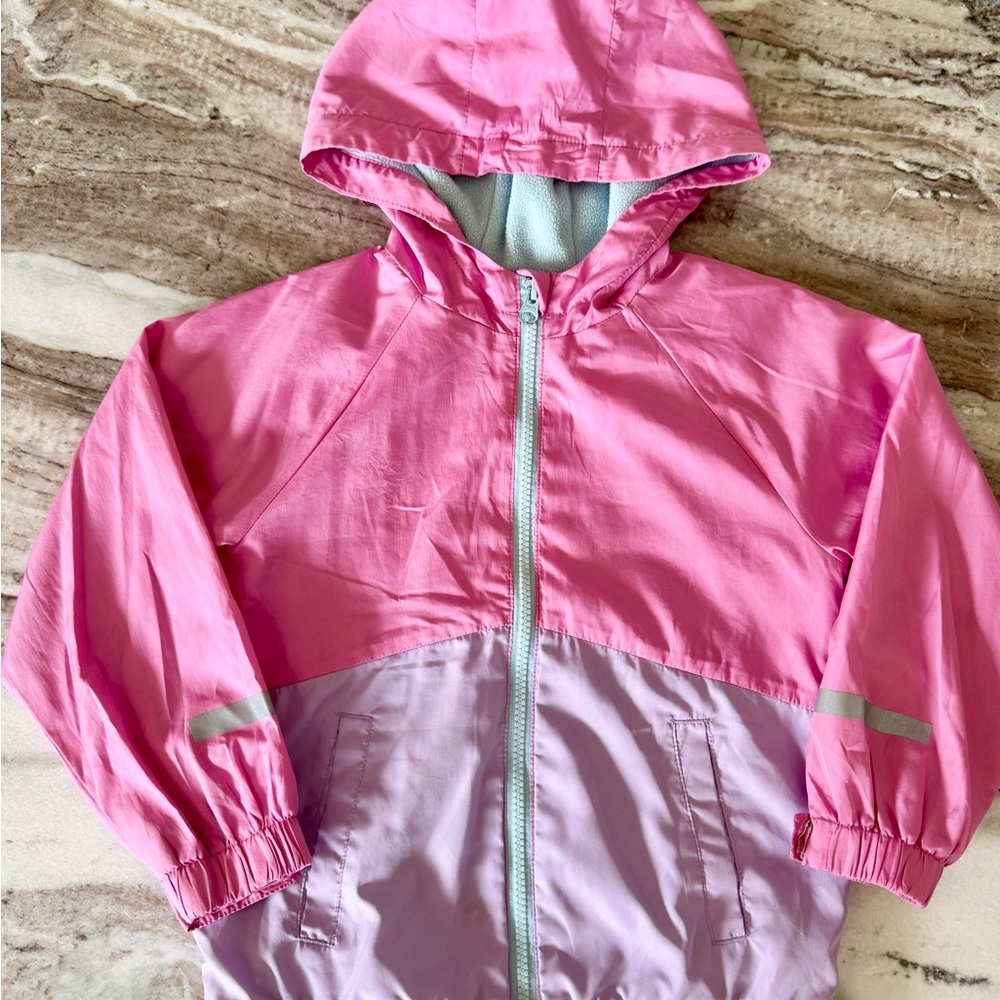 Pink and Lavender Hooded Jacket